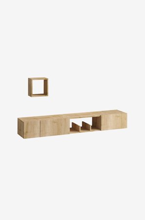 Hanah Home - Tv-bänk Avior - Brun - TV-bänkar & mediabänkar - Från Homeroom