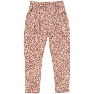 Kids - MarMar Copenhagen Printed Trousers Dusty Mauve Leo 98 cm - Bottoms - 98 CM - Purple