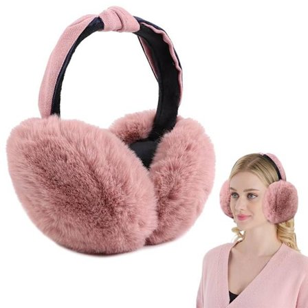 Vinterørevarmere, plysjørebeskyttere, varme sammenleggbare øreklokker, kuldebeskyttelse, øreklokker, juleøreklokker, egnet for daglig bruk, ski, 