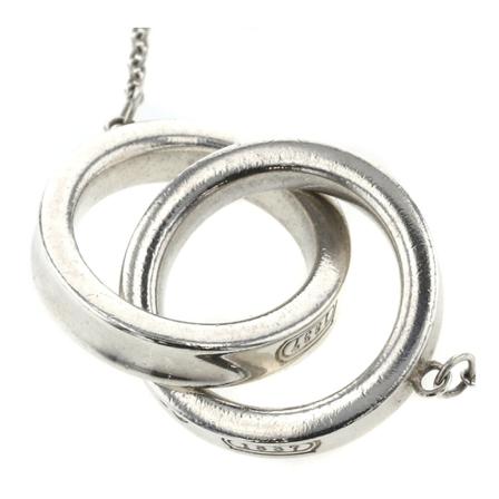 Tiffany & Co. Pre-owned, Necklaces Grijs, Dames, Maat:ONE Size