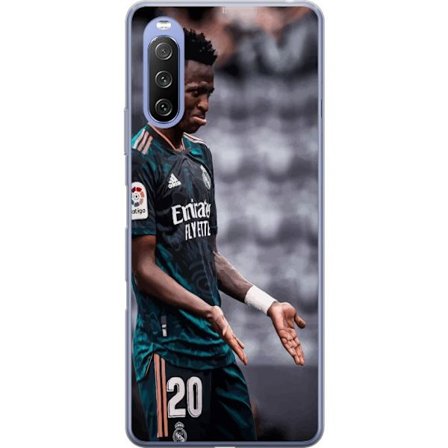 Kompatibelt Mobilskal till Sony Sony Xperia 10 III Lite Vinícius Júnior Fotboll Brasilien Real