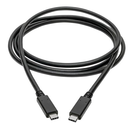 TRIPP LITE Eaton Tripp Lite Series USB-C Cable (M/M) - USB 3.2, Gen 1 (5 Gbps), Thunderbolt 3 Compatible, 6 ft. (1.83 m) - USB type C-kabel - 24 pin