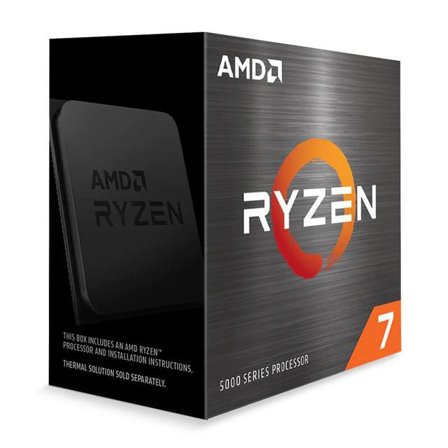 AMD Ryzen 7 5800X 3.8GHz-4.7GHz 8 kjerner, 16 tråder, AM4, PCIe 4.0, 32MB cache, 105W, boks uten kjøler