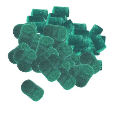 Saxofonfilt Reparationsdelar För Alt Tenor Sopran Saxofon Grön_50st