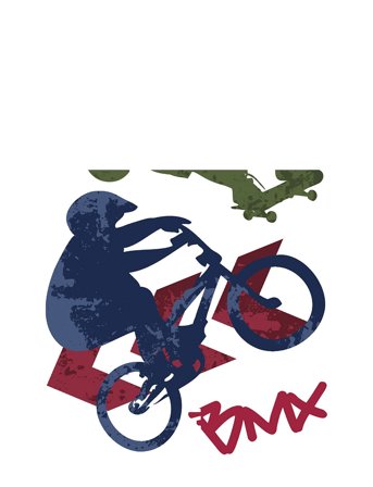 RoomMates Wallstickers - Extreme Sports - Multi/patterned - ONE SIZE