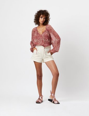 Dante6 D6Sophie Bohemian Top - Pink - 36