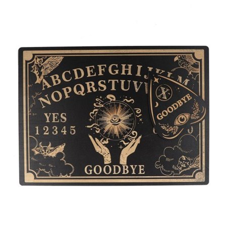 Tre spådom pendel brett gravert magisk brett Ouija brett