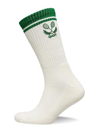 D1. Racquet Club Socks Underwear Socks Regular Socks Creme GANT