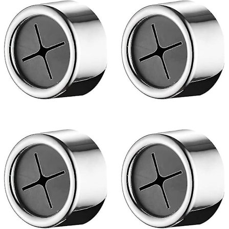 Håndklædeholder, 4 stk. Selvklæbende Håndklædeholdere, Selvklæbende Runde Kroge til Badeværelse, Køkken og Hjem, Ingen Boring Nødvendig