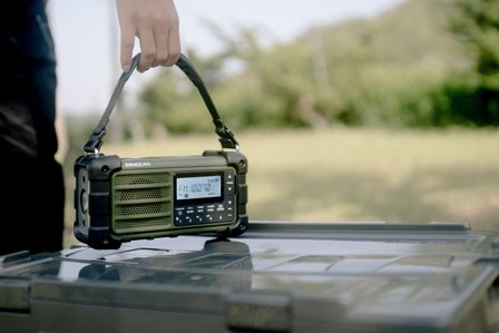Sangean MMR-99 AM/FM Forest Green AM/FM-RDS/Bt/AUX/ Hand Crank Radio