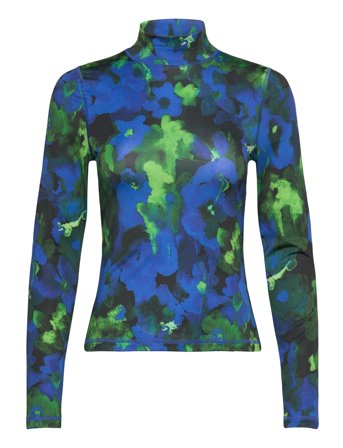 Estelle, 1828 Stocking Jersey T-shirts & Tops Long-sleeved Blå STINE GOYA*Betinget Tilbud