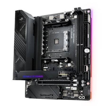 ASUS ROG Crosshair VIII Impact - hovedkort - ATX - Socket AM4 - AMD X570