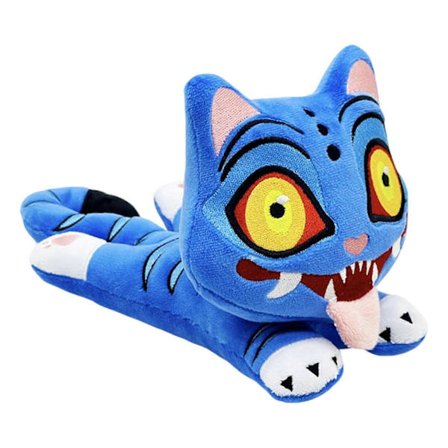 Søte utstoppede dyr myk plysjdukke Devil Hunter-tema leketøysdekorasjoner for Anime-fans bursdagsjulegave flerfarget