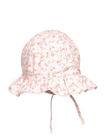 Bell Hat W/Print Patterned Melton