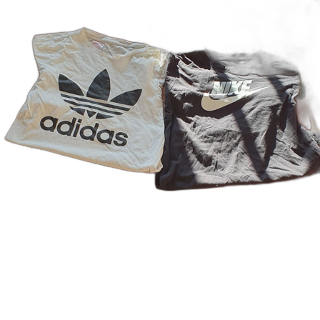 Nike och Adidas t.shirts