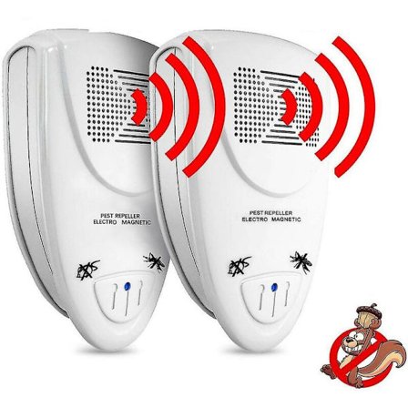 Ultraääni-oravakarkotin, 2 kpl – Pääse eroon oravista 72 tunnissa