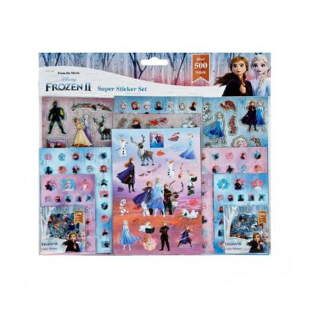 Frozen Frost 2 Super Sticker Set Klistermärken Multifärg