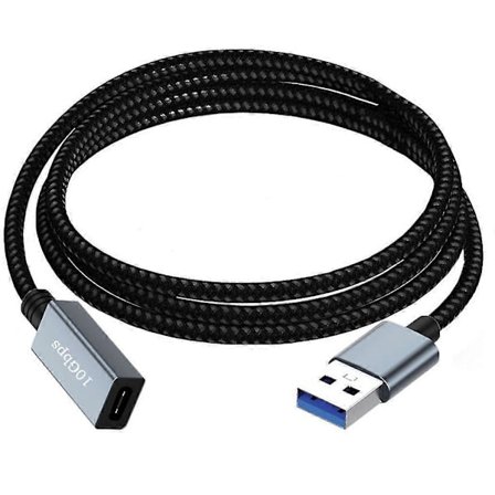 Usb Han til Type C Hun Forlængeradapter 10gbps til Laptop PC Oplader -Yx