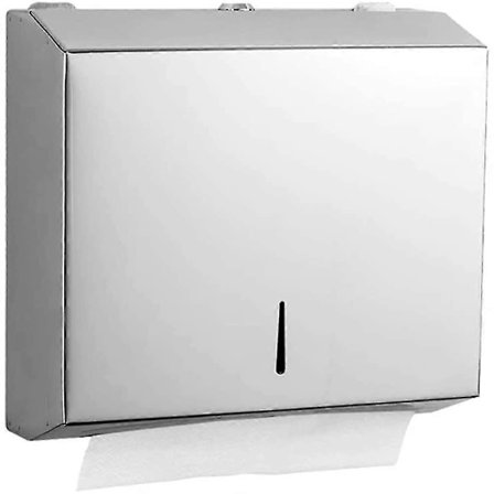 304 Vægmonteret papirhåndklædedispenser i rustfrit stål - ac-WELLNGS