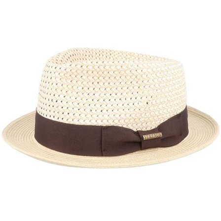Stetson - Beige straw Hatt - Player Cotton Toyo Straw Hat @ Hatstore