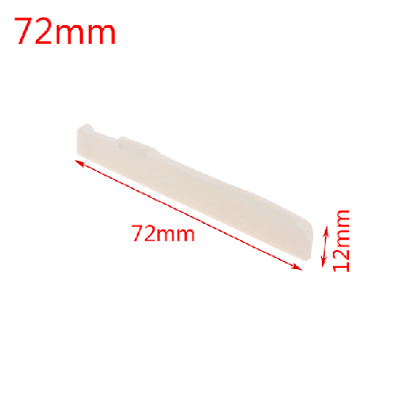 Real Bone Bridge-sadel til folke-akustisk guitar