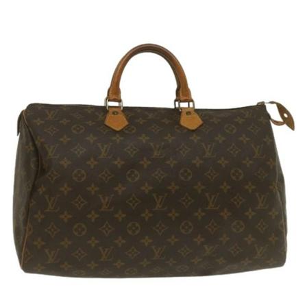Louis Vuitton Vintage, Pre-owned Canvas Speedy Bruin, Dames, Maat:ONE Size