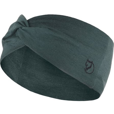 Fjällräven Women's Abisko Wool Headband in Dark Navy, Wool/Polyester