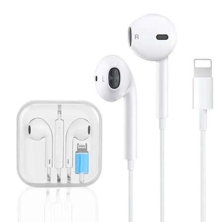 Originale Apple EarPods med Lightning-stik