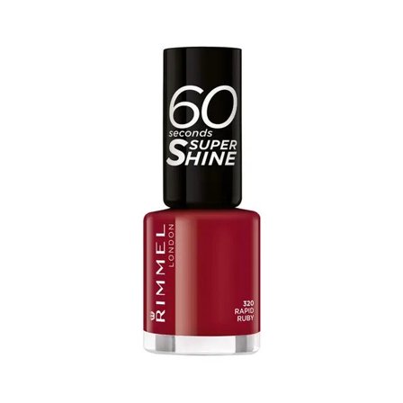 Rimmel Smalto 60 Seconds Super Shine Tonalità 320 Rapid Ruby