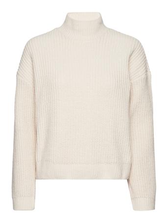 Vmkaia Ls Highneck Pullover Bf Cream Vero Moda