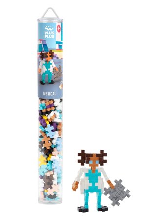 Plus-Plus | Plus-Plus Medical / 100 Pcs Tube | ONE SIZE