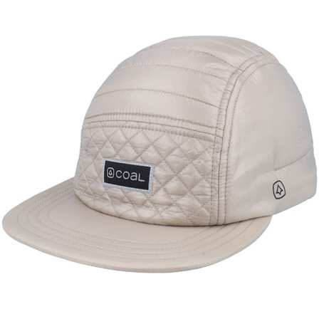 Coal - Beige 5panel Cap - The Jasper Khaki 5-Panel @ Hatstore