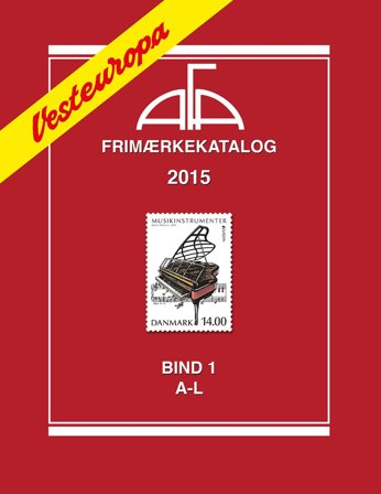 AFA - Vesteuropa 2015 - Bind I (A-L) - Frimærkekatalog