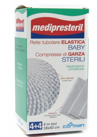 Rete Tubolare Elastica Ombelico Medipresteril 4 Pezzi