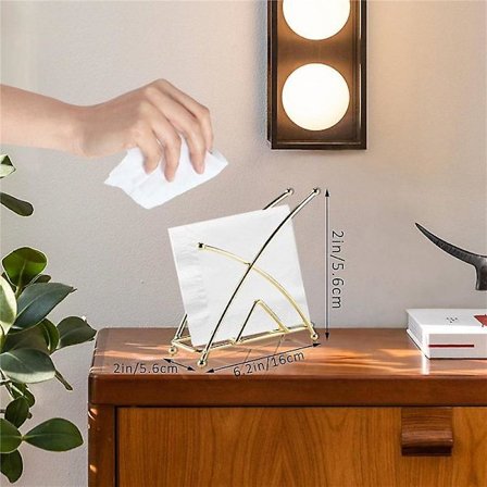 1 stk Serviettholders Stativ Bordserviettarrangør Spisestue Bord Smijern