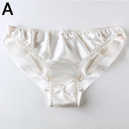 Sexiga Dam Trosor Satin Silkeslen Underkläder Stora Storlekar-WELLNGS