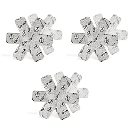 Set med 6 grytunderlägg, 3 olika storlekar på grytor och stekpannor, botten p