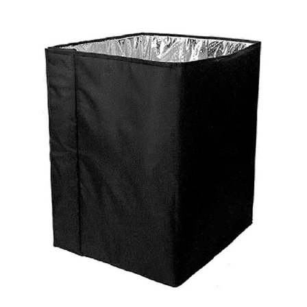 Bikube-boksinnpakning for vinter - 600D Oxford bikube-beskyttelsesdeksel med termisk isolasjon, koselig vindtett kuldebeskyttelse A