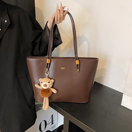 High-end tekstur retro taske til kvinder 2025 ny stor kapacitet skuldertaske pendler taske moderigtig personlighed tote taske