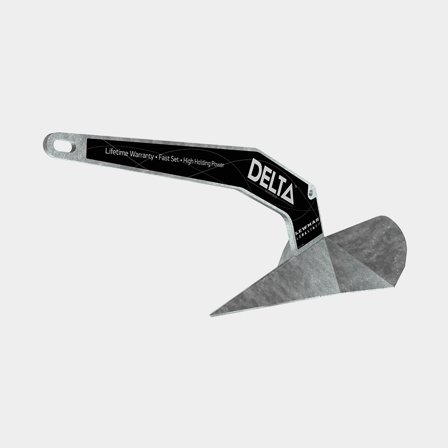 Deltaankere / plovankere Lewmar Delta, galvaniseret stål, 16 kg