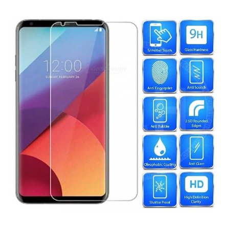 2-PACK LG V30 Härdat glas 0.26mm 2.5D 9H