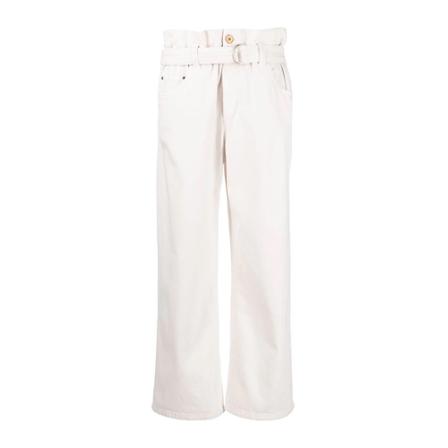 Brunello Cucinelli Bukser Hvid, Dame Bukser