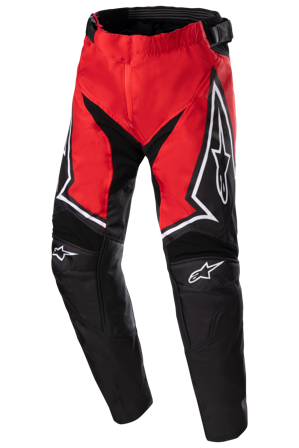 Pantaloni Cross Bambino Alpinestars Techstar Acumen Rosso-Nero-Bianco 26