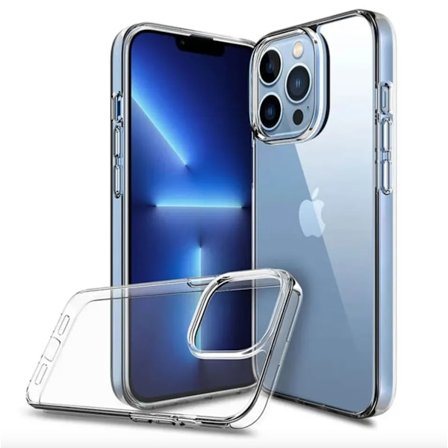 iPhone 14 PRO Cover Gennemsigtigt Beskyttende & Stødsikkert