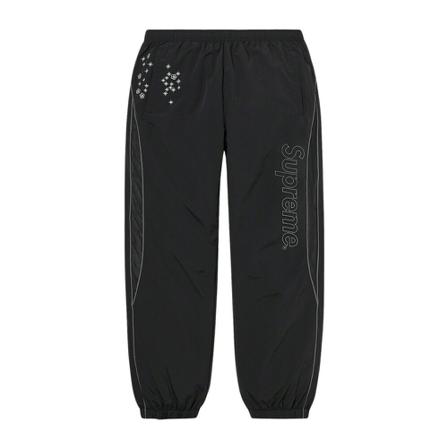 Supreme, Cropped Trousers Zwart, Heren, Maat:M