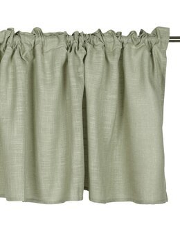 Yhdistelmänauhakappa Brooklyn yksivärinen pellava-look Vaaleanvihreä