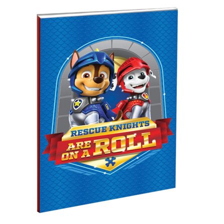 Paw Patrol Knights B/5 linjerad anteckningsbok, 40 blad