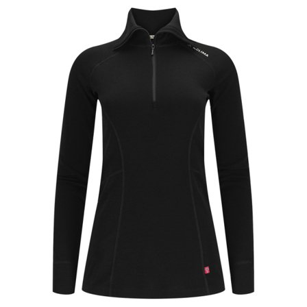 Aclima WarmWool Polo W's Jet Black - XS