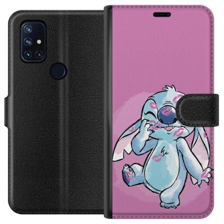 OnePlus Nord N10 5G Plånboksfodral Stitch Puss