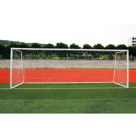 Fotbollsmålsnät, fotbollsersättningsnät Standardstorlek 10 x 7 fot / 18 x 7 fot / 24 x 8 fot för Feild